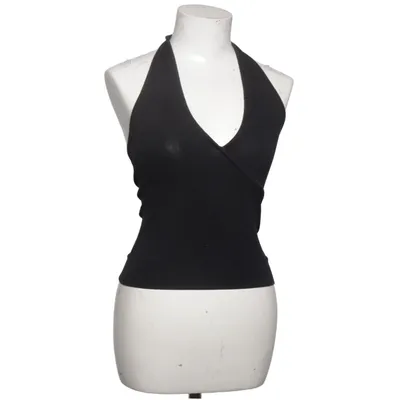 Halterneck top (Sort) fra Madonna Bomuld, Elastan