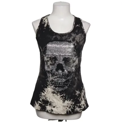 Tanktop (Zwart, Grijs, Wit) van Vince Otto Katoen, Elastaan