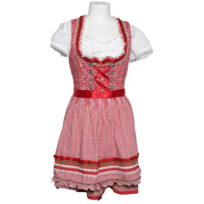 Dirndl (Rød, Hvid) fra Krüger Madl Bomuld, Polyester