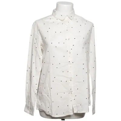 Shirt (White, Black) from Maison Scotch Cotton