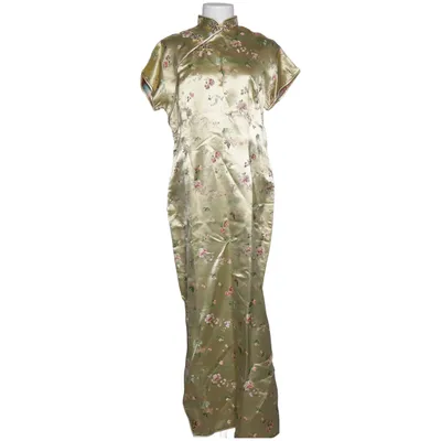 Cheongsam (Jaune, Multicolore)