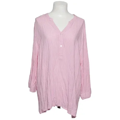 Blus (Rosa, Vit) från Janina Curved