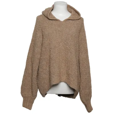 Hoodie (Beige) from PM Selected Acrylic, Alpaca wool, Polyester, Viscose