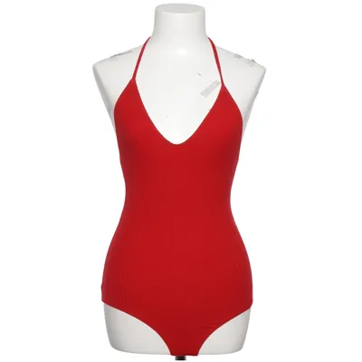 Baddräkt (Röd) från Reformation Elastan, Tencel