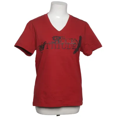 T-shirt (Rood) van Rock Rebel Katoen