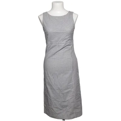 Dress (White, Black) from Aygill's Acetate, Cotton, Elastane