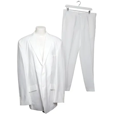 Jakkesæt (Hvid) fra Copyright Polyester