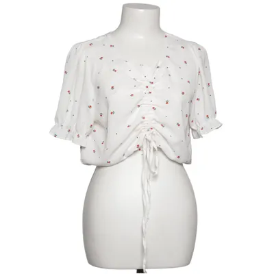 Crop top (Wit) van Shibo