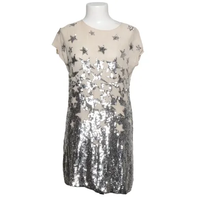 Cocktailkleid (Beige, Silber) von Elisabetta Franchi Polyester
