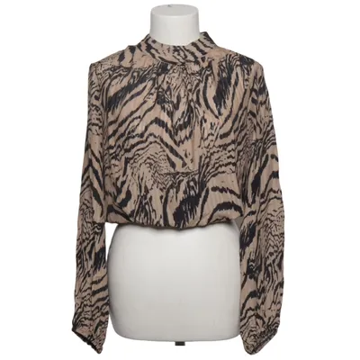 Blus (Beige, Svart) från Sateen