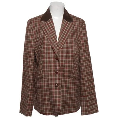 Blazer (Marron) de Empress Polyester, Viscose