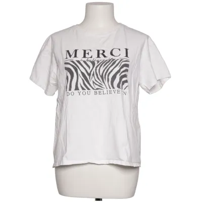 T-shirt (White, Black) from Elisa Immagine Cotton, Elastane