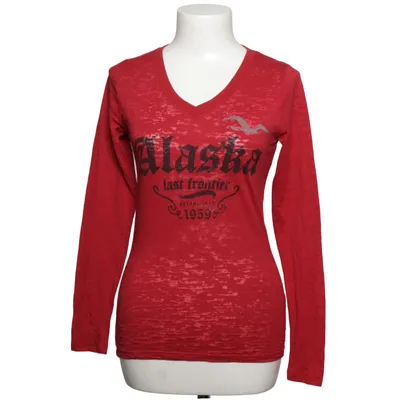 Long sleeve T-shirt (Red) from Blue 84 Cotton, Polyester