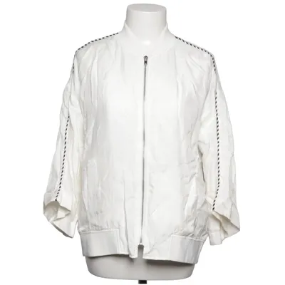 Bomberjack (Wit) van Edited Cupro, Polyester, Viscose