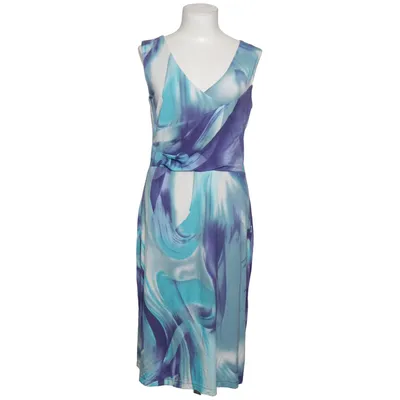 Kjole (Blå, Lilla, Hvid) fra Yest Elastan, Polyester, Viscose