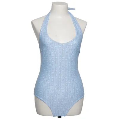 Badpak (Blauw, Wit) van TCM Elastaan, Polyamide, Polyester