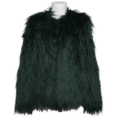 Pälsväst (Grön) från Zara Woman