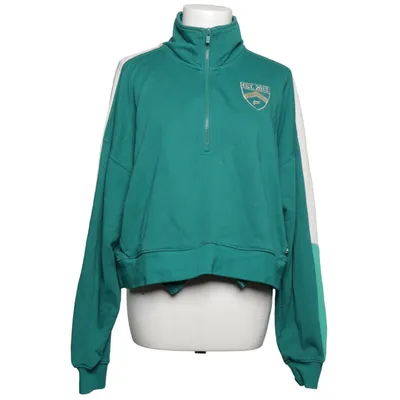 Collegetröja (Grön, Vit) från Fabletics Bomull, Elastan, Polyester