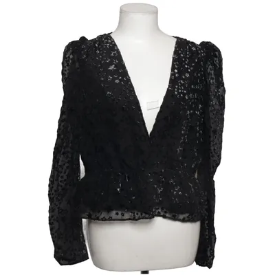 Blouse portefeuille (Noir) de The Kooples Polyamide, Viscose
