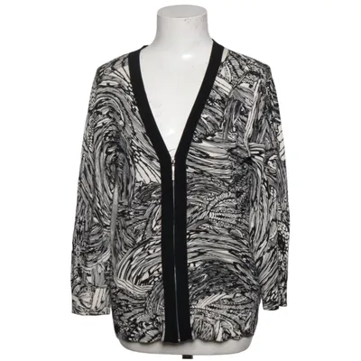 Cardigan (Black, White) from Cable & Gauge Polyamide, Viscose