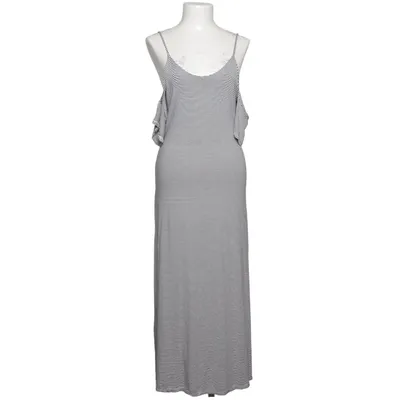 Maxi jurk (Zwart, Wit) van Just Me Katoen, Elastaan