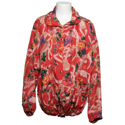 Jacket (Red, Multicolored) from Saad Collection