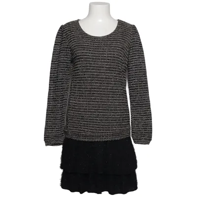 Klänning (Svart, Silverfärgad) från Holly Bracken Akryl, Bomull, Polyester