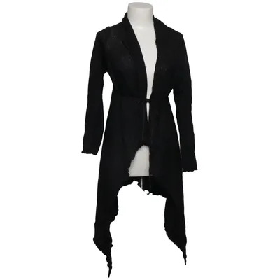 Strickjacke (Schwarz) von Sarah Pacini Acryl, Metallfaser, Wolle