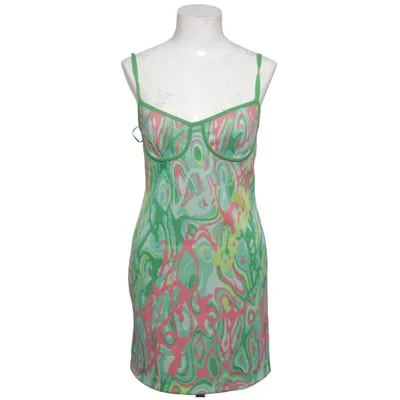Dress (Green, Pink, Yellow) from Zara Elastane, Polyester