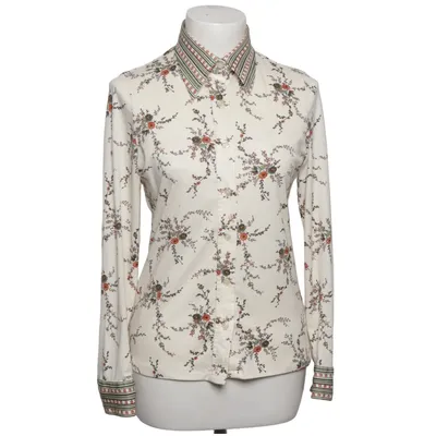 Shirt (White, Green, Brown) from Lucia Polyester