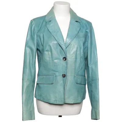 Læderblazer (Blazer-008) fra Goosecraft Læder, Polyester