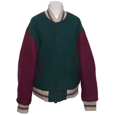 Varsity jacket (Green, Purple, Beige) from Acne Studios Polyester, Viscose, Wool