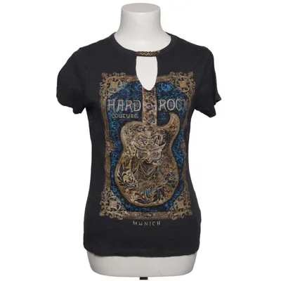 T-shirt (Grå) från Hard Rock Couture Bomull, Polyester