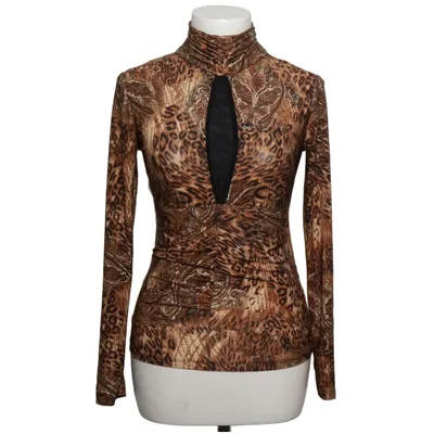 Top (Brun, Sort, Guld) fra Swallow Bomuld, Elastan, Polyester