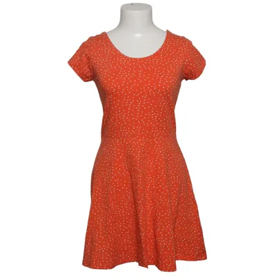 Dress (Orange, White) from Ckh Cotton, Elastane
