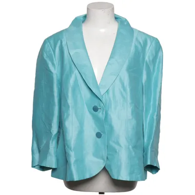 Blazer (Blue) from Alex & Co. Acetate, Linen, Polyamide