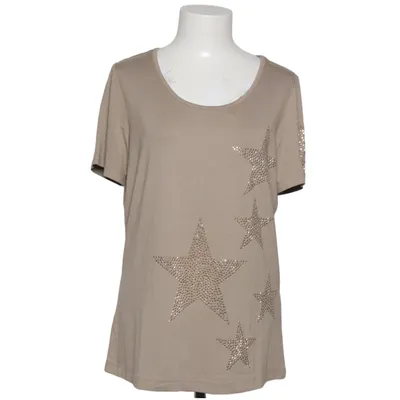 T-shirt (LKZ 70356) van Mocca Elastaan, Viscose