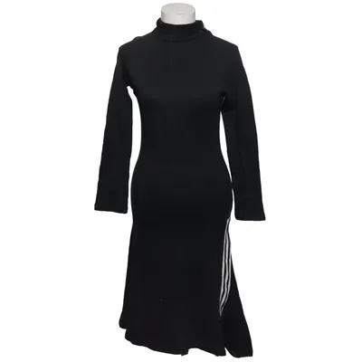 Turtleneck dress (Black, White) from Y-3 Yohji Yamamoto Cotton
