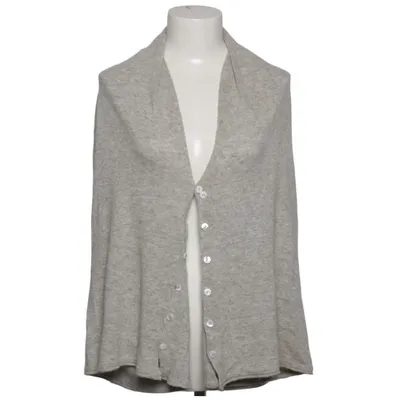 Poncho (Gray) from Cashmere Cashmere, Polyamide, Viscose, Wool