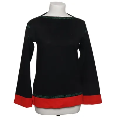 Pull-over (Noir, Vert, Rouge) de Lucia Acrylique, Laine