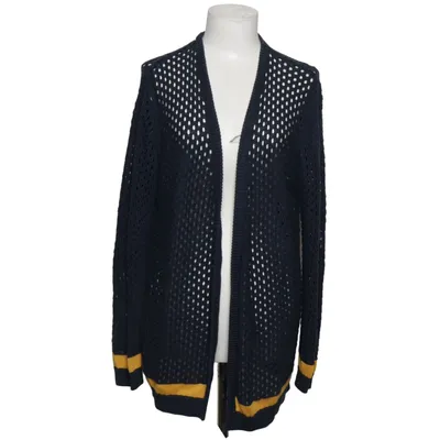 Cardigan (Blue, Yellow) from Via Cortesa Acrylic, Cotton