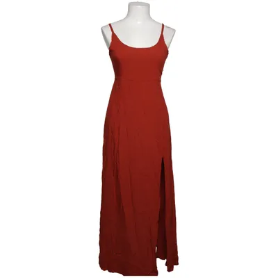 Maxikleid (Braun, Rot) von Guru Shop Viskose