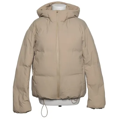 Down jacket (Beige) from Uniqlo Down, Feather, Polyester