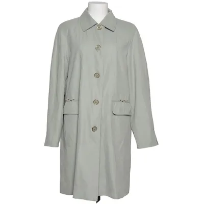 Trench coat (Gray) from Claude Havrey Polyamide, Polyester