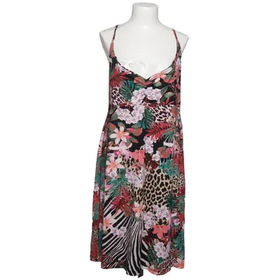 Maxikjole (Sort, Flerfarvet) fra Geisha Elastan, Viscose