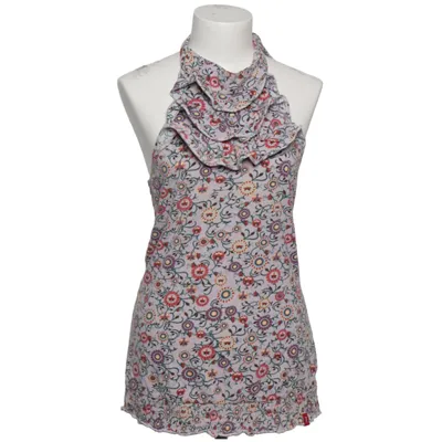 Halternecktopp (Vit, Flerfärgad) från EDC by ESPRIT Bomull, Elastan