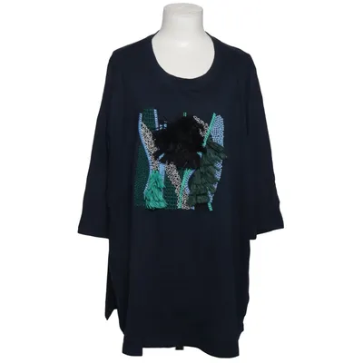 Long sleeve T-shirt (Blue, Multicolored) from Pure by Ulla Popken Organic cotton