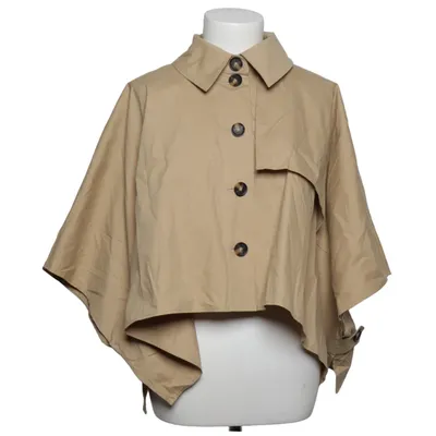 Poncho (Beige) from COS Cotton, Polyamide