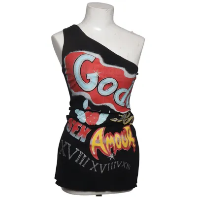 Top (Black, Multicolored) from Elements