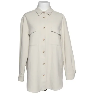 Överskjorta (Beige) från Yaya Women Elastan, Polyester, Viskos